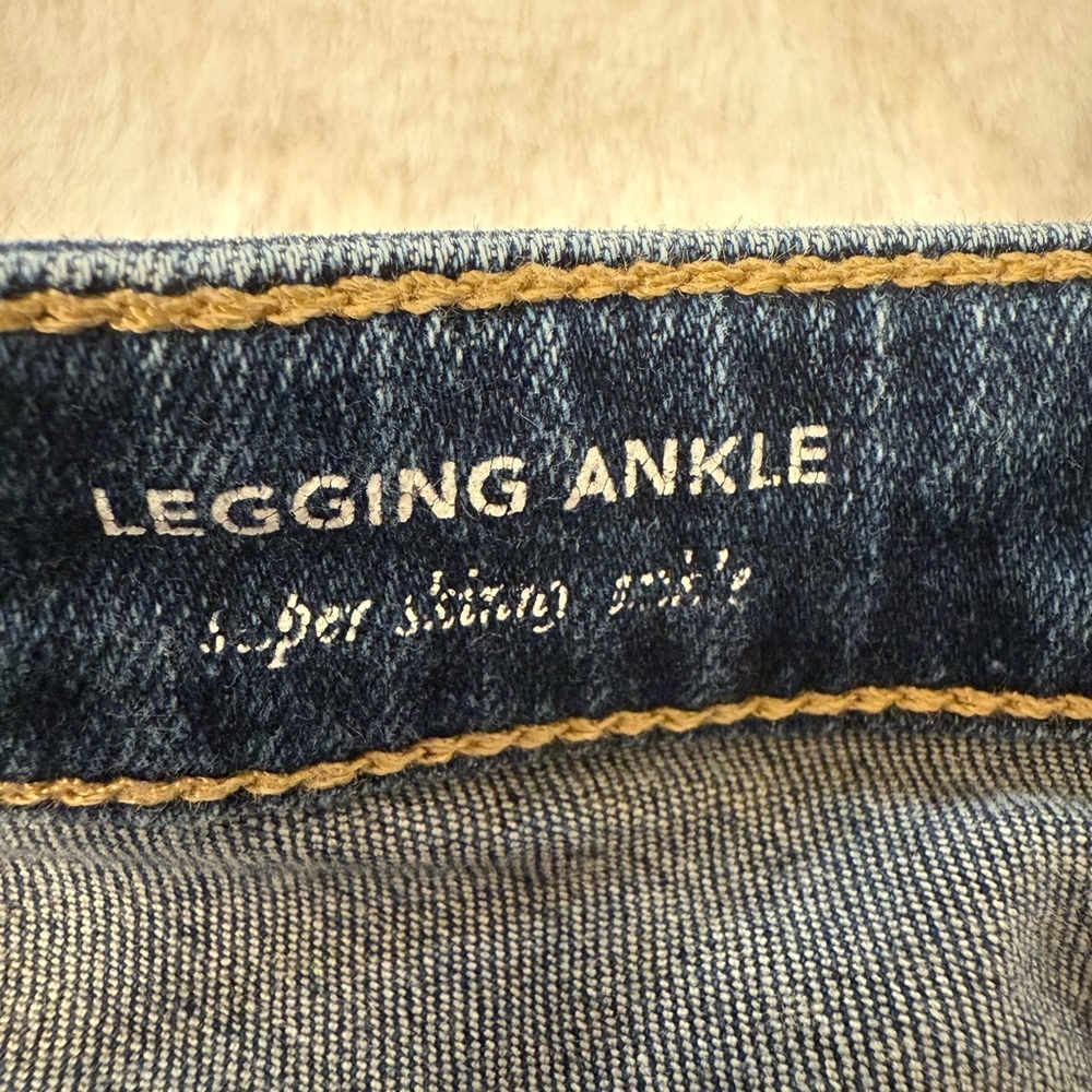 AG Adriano Goldschmied Dark Blue Legging Ankle - Picture 7 of 8